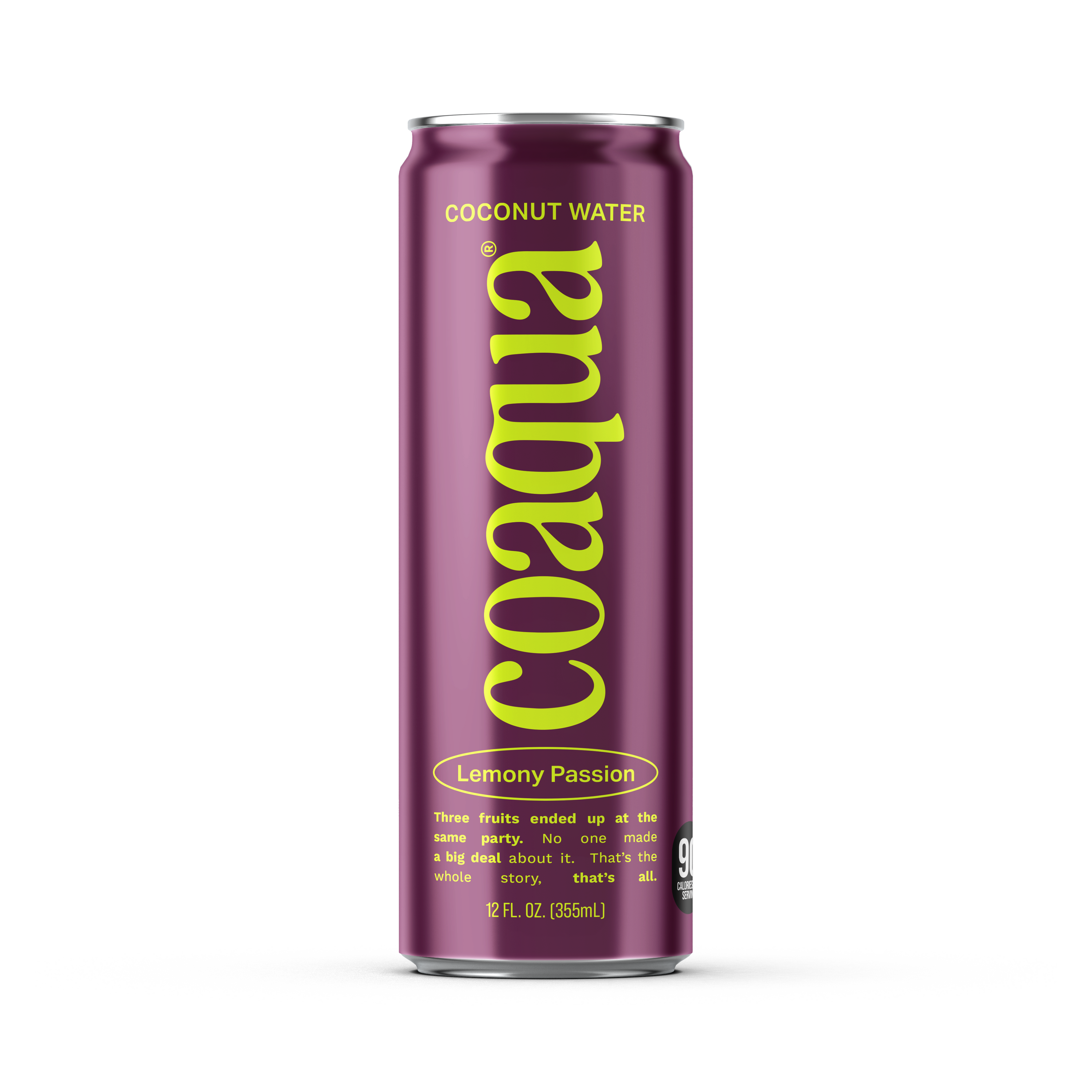 Coaqua Lemony Passion Coconut Water