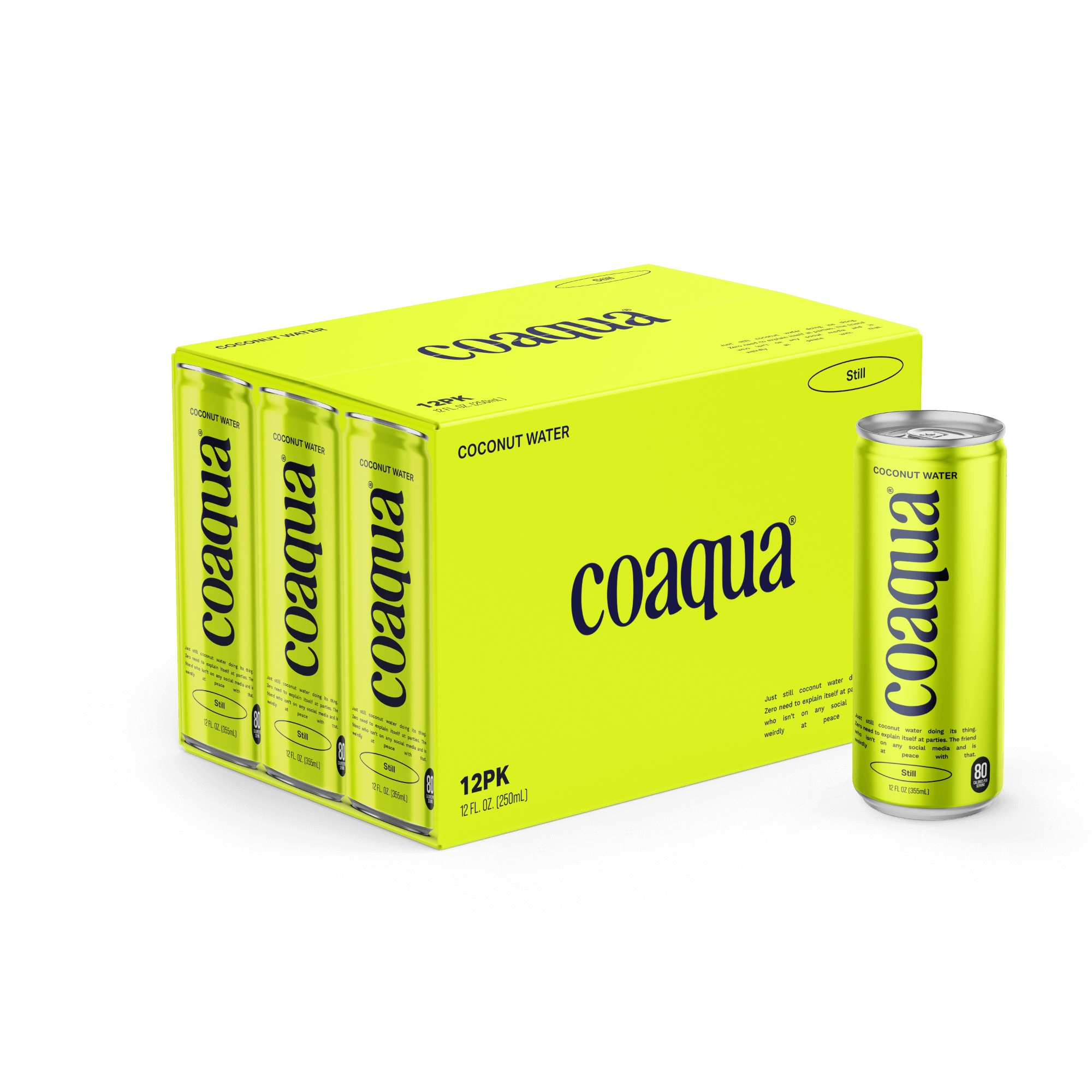 Coaqua Still Coconut Water
